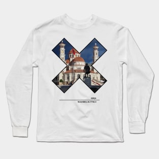 Korca City Long Sleeve T-Shirt